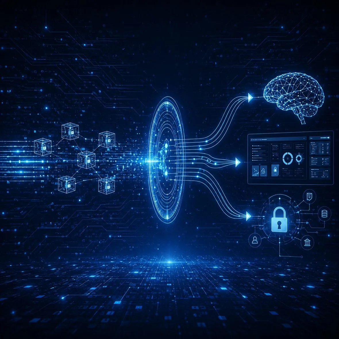 WASL routing data securely toward AI and analytics